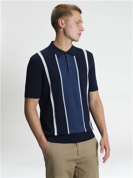 Ben Sherman polo 1014497 kleur navy