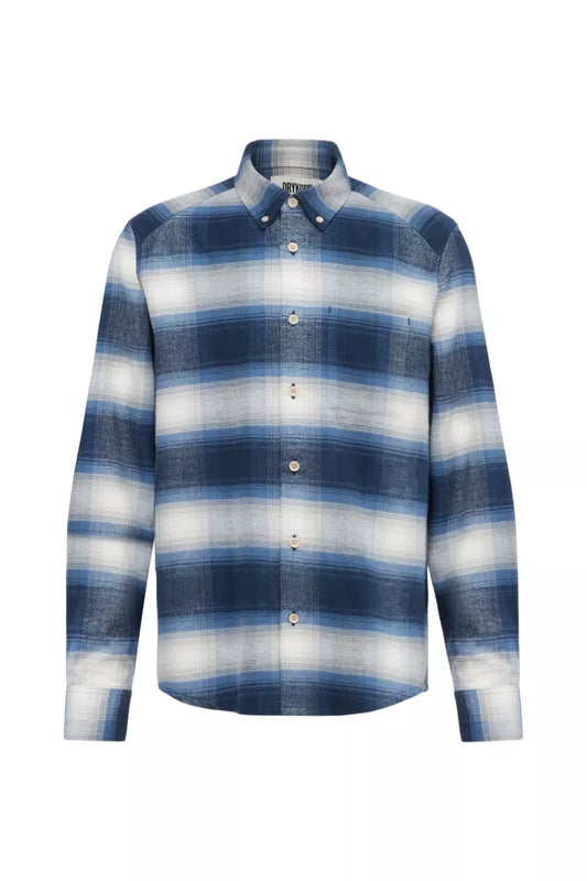 Drykorn hemd LIET 146526 kleur 3608 blauwe ruit