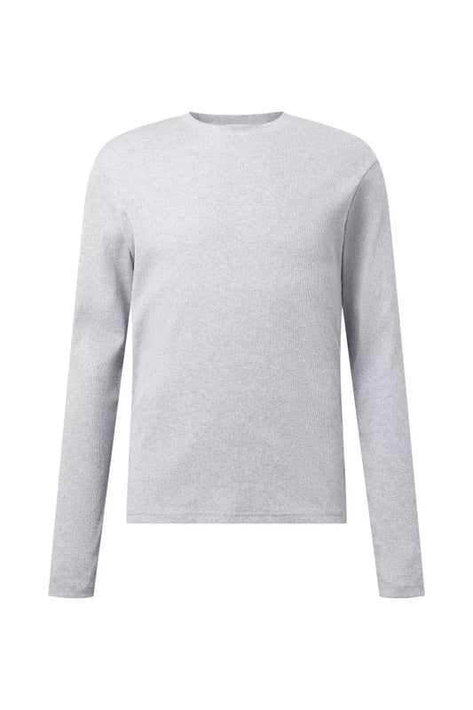 Drykorn t-shirt LS Enil 522148 kleur 6602 grijs