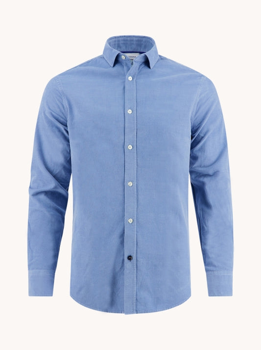 A Fish Named Fred hemd 32.020.608 corduroy jeans blue