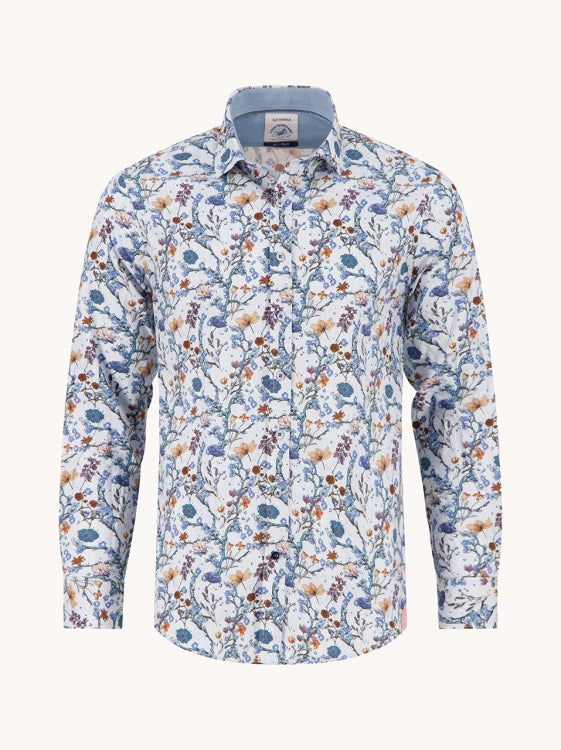A Fish Named Fred hemd blossom 34.009 kleur 101 off white
