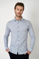 Desoto hemd Casual Kent 78128 kleur 541 stone blue skyscrapers