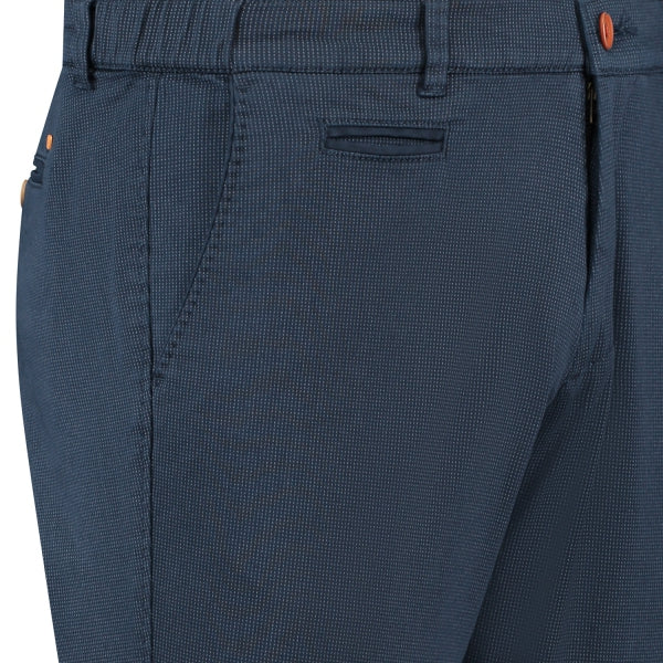 North84 broek luxury comfort chino kleur navy