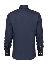 A Fish Named Fred Shirt powerstretch navy timeless 99.0005 hemd kleur 604