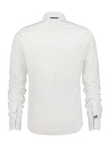 A Fish Named Fred Shirt linen white timeless 99.0004 hemd kleur 101