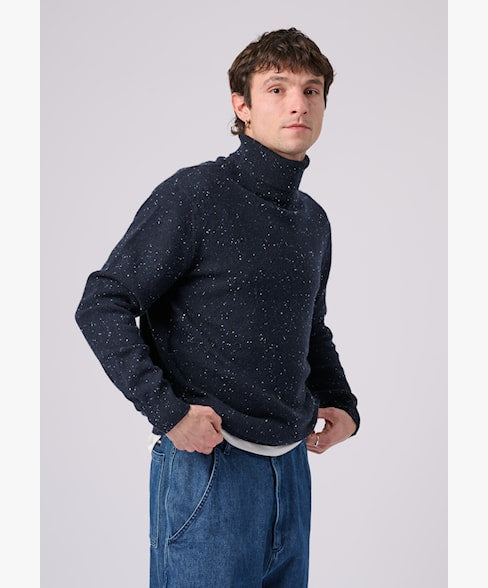 Antwrp Turtleneck BKW098T-L219 kleur 407 ink blue