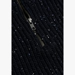 Antwrp trui BKW462-L219 kleur 407 ink blue 1/2 zip