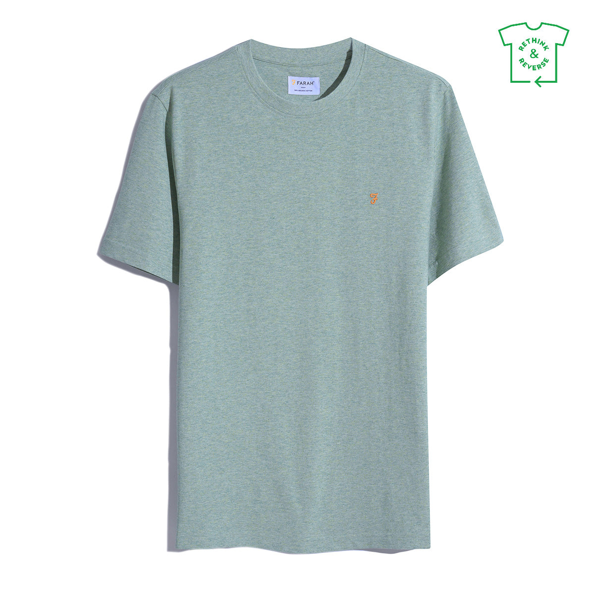 Farah tshirt D040 kleur 306 green