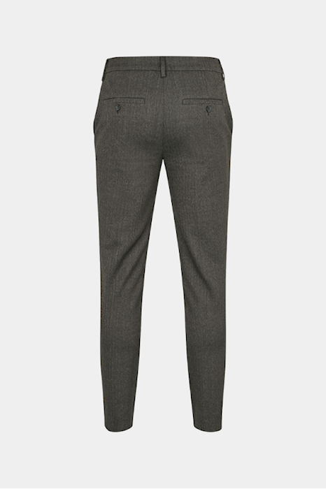 Plain broek JoshPL 090 kleur black oak herringbone