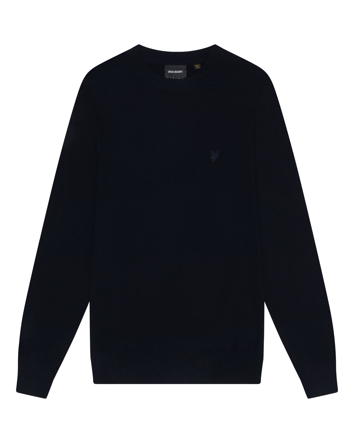 Lyle & Scott trui KN2124 kleur Z271 navy
