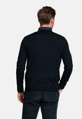 Thomas Maine trui crew neck NOS82 TM 100 kleur 60 navy