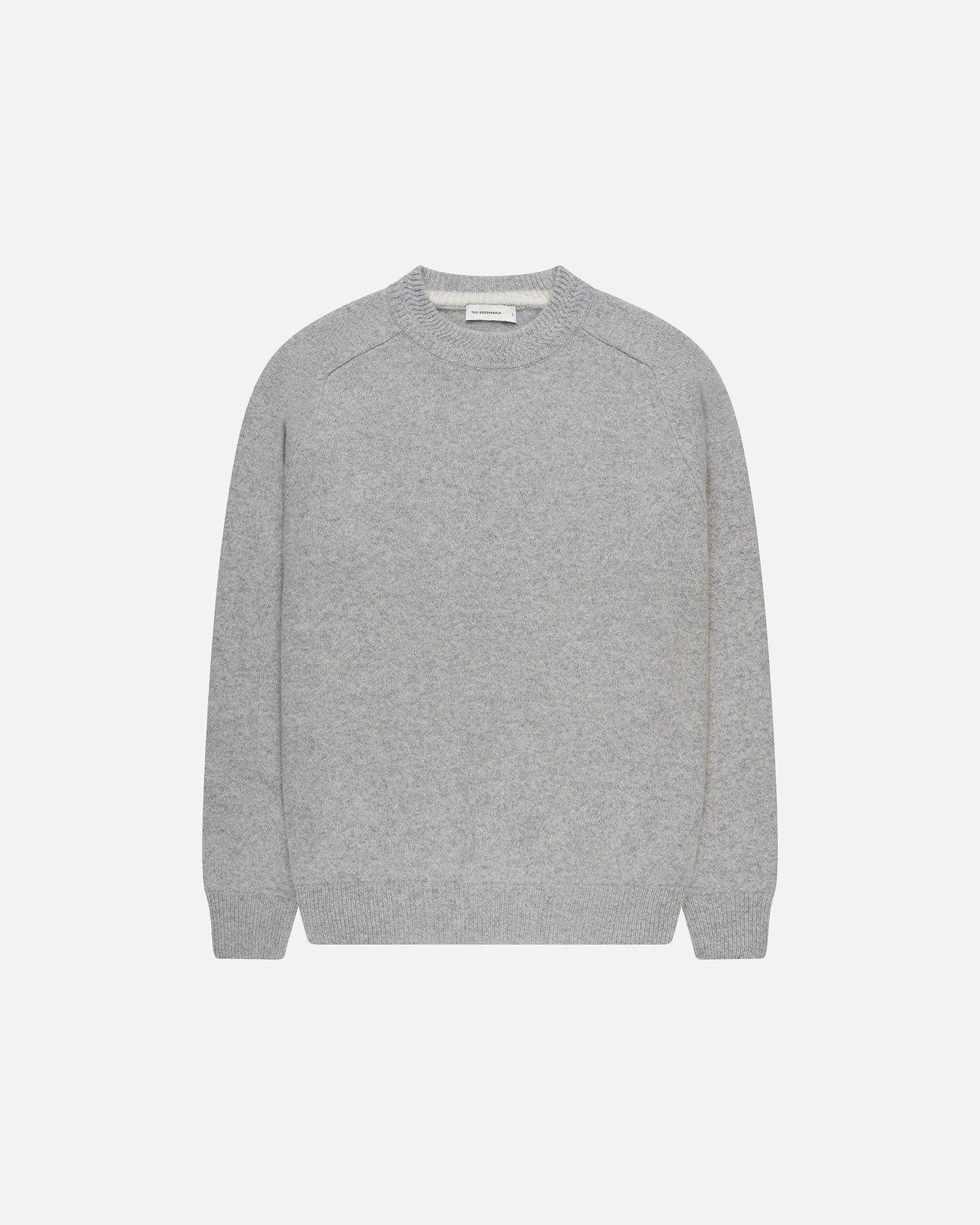 The Goodpeople trui Kiosk kleur 2201 grey melange