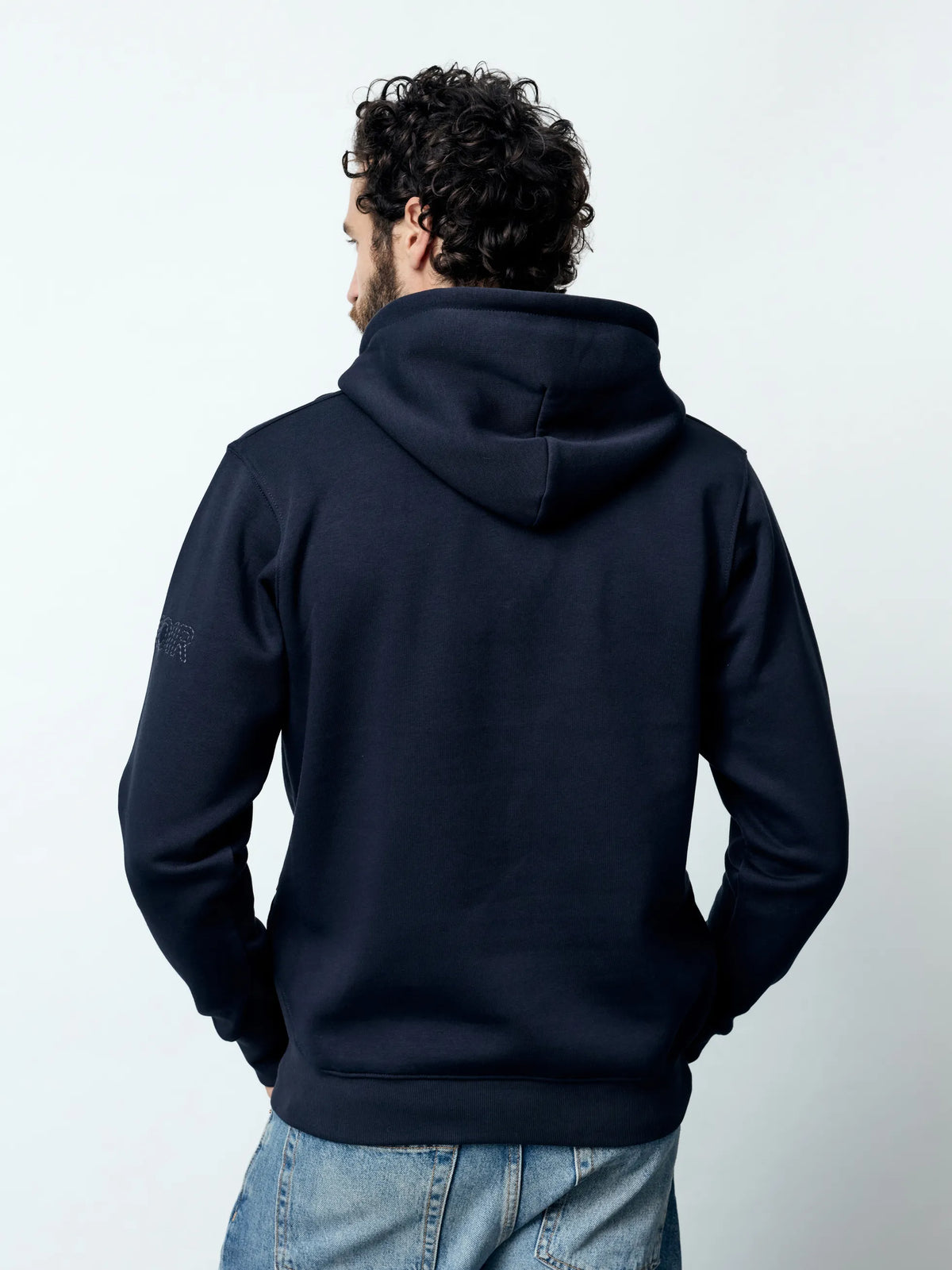 Fil Noir hoodie Pepe 52598 kleur 70 nightblue