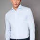 Desoto Jersey shirt Luxury Hai Light Blue  SOLID 10008.30 kleur 053