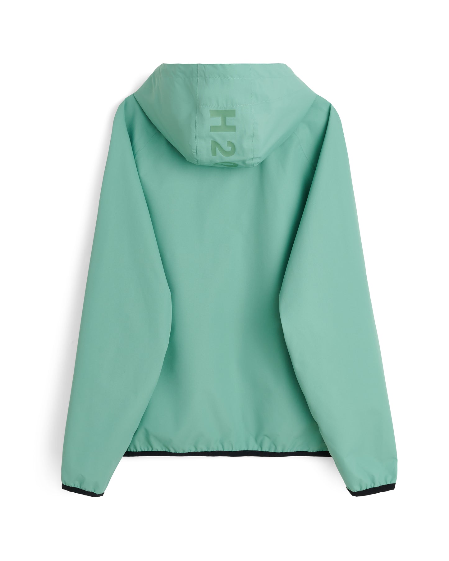 H2O RØMØ regenjas packable lichtgroen sea grass