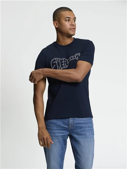 Ben Sherman tshirt 1014469 kleur dark navy