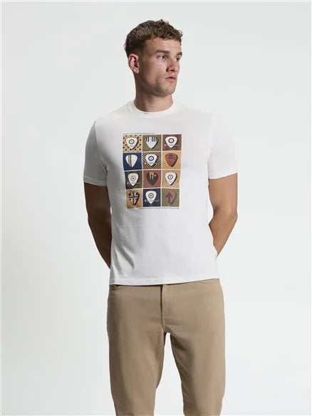 Ben Sherman tshirt 1014474 kleur ivory