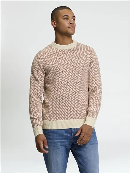 Ben Sherman pull 1014800 kleur ivory