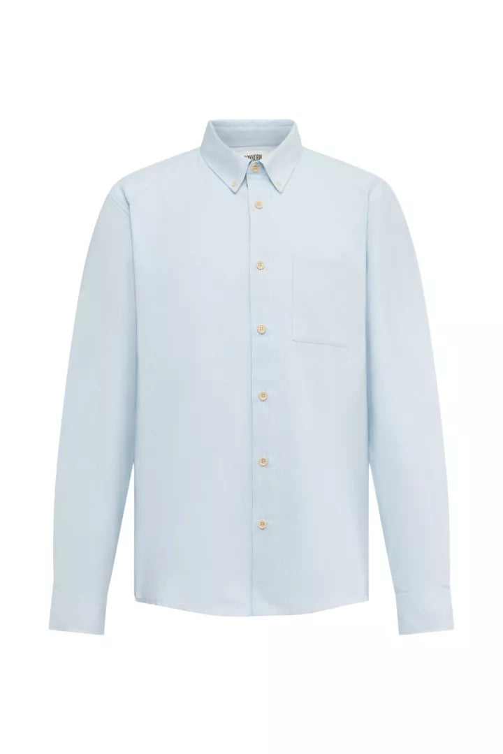 Drykorn hemd LIET 124143 kleur 3900 lichtblauw