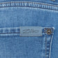 Zilton Rodger  07 regular fit jeans in washed Italian denim kleur 920 mid blue Broek