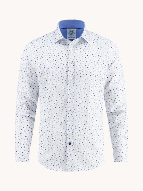 A Fish Named Fred hemd 32.010.600 light bleu sketch