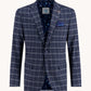 A Fish Named Fred Blazer 32.109.600 classic blue travel check