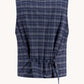 A Fish Named Fred waistcoat 32.139.600 classic blue travel check