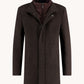 A Fish named Fred Mantel 32.165.200 Funnel neck coat brown