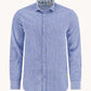 A Fish named Fred hemd 33.028.607 stripe linen cobalt