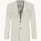 A Fish named Fred Vest structure stripe 33.111.101 off white