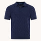 A Fish named Fred polo knitted structure 33.316.604 navy