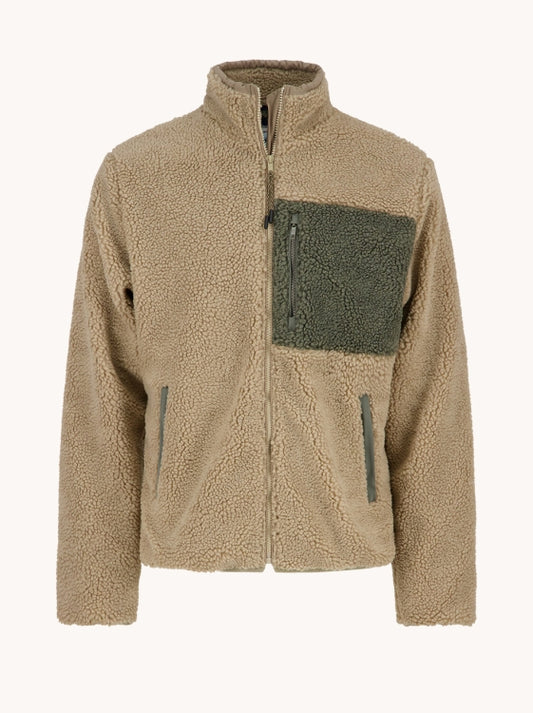 A Fish named Fred Fleece jacket 34.169 kleur 205 sand