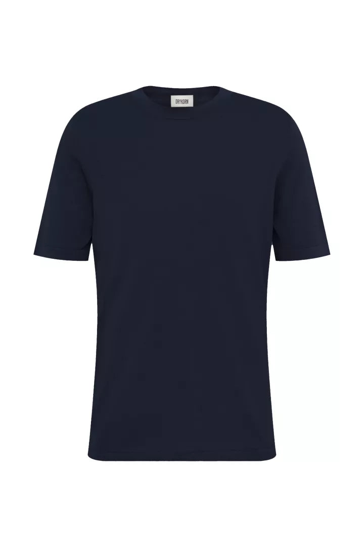 Drykorn tshirt Valentin 420052 kleur 3000 navy