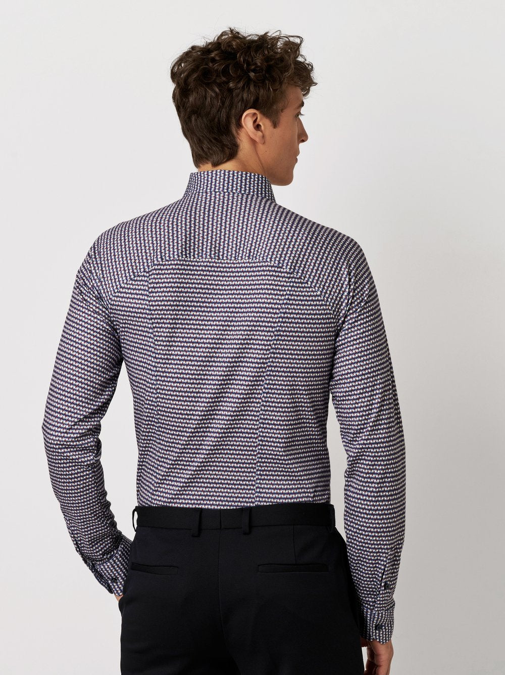 Desoto hemd Casual Kent 82328 kleur 356 dots and drops