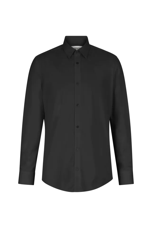 DRYKORN DANEEL 124410 hemd kleur 1000 zwart