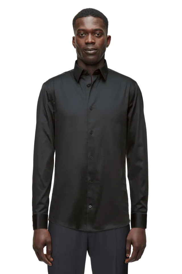 DRYKORN DANEEL 124410 hemd kleur 1000 zwart