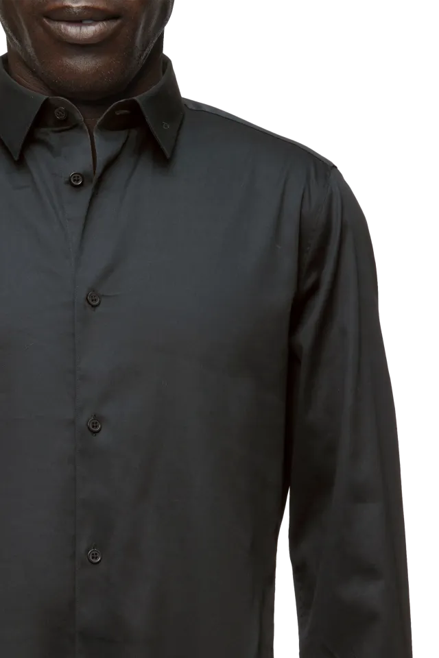 DRYKORN DANEEL 124410 hemd kleur 1000 zwart