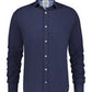 A Fish Named Fred Shirt linen navy timeless 99.0004 hemd kleur 604