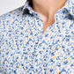 Desoto hemd km 92432 kleur 531 bleu yellow prints