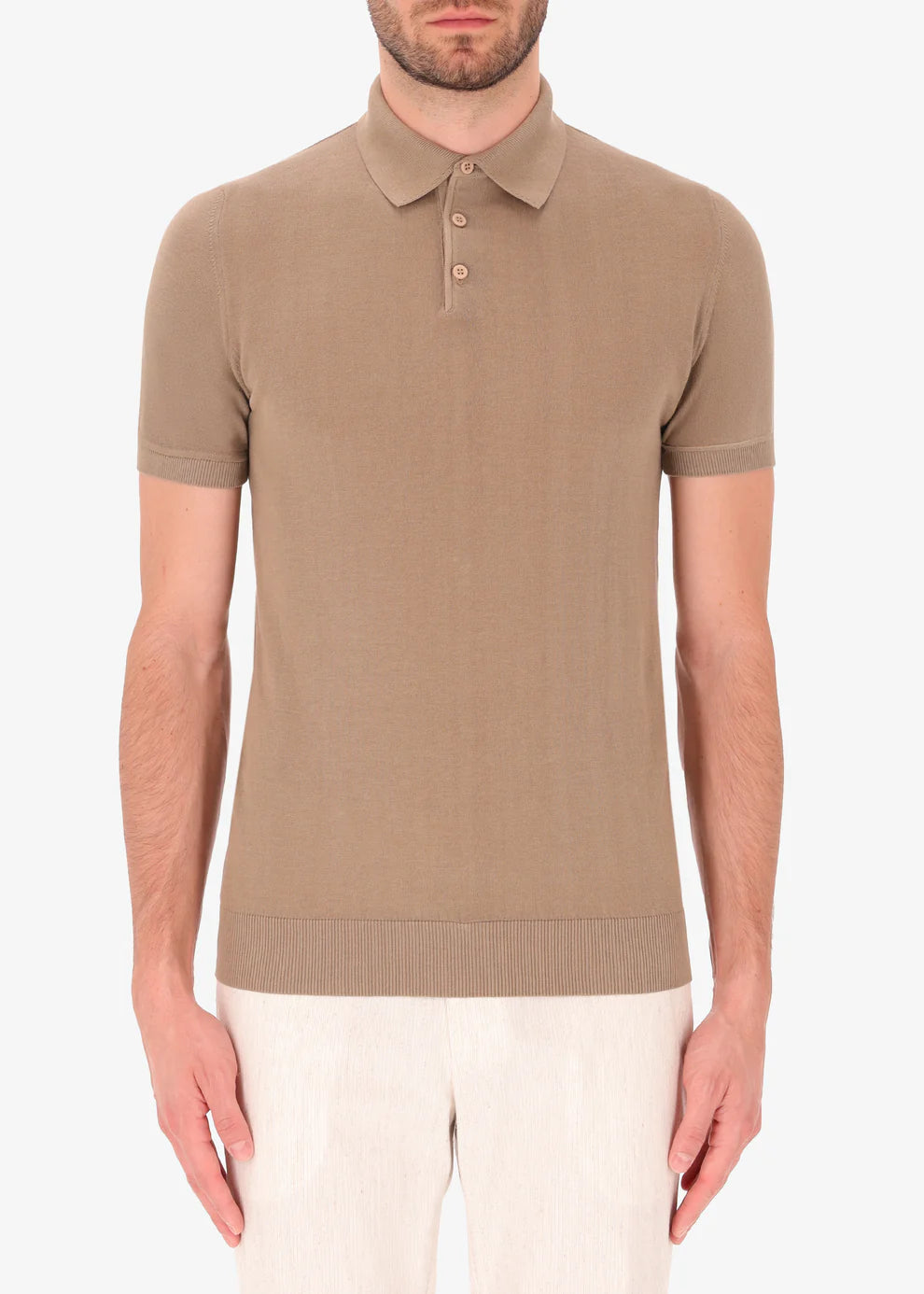 Distretto12 polo Carrara kleur bruin