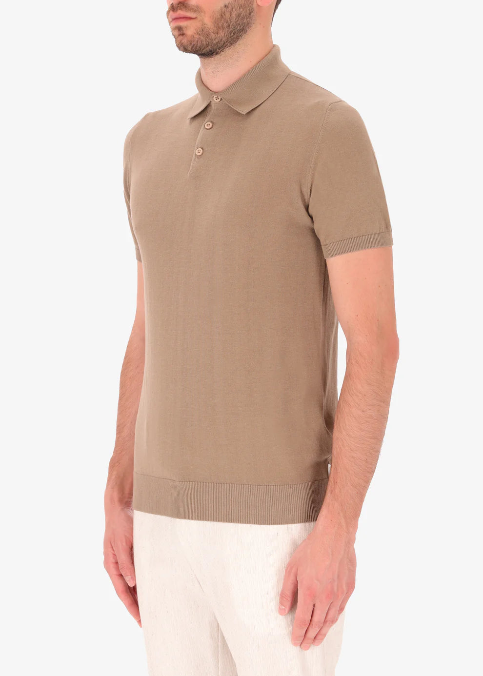 Distretto12 polo Carrara kleur bruin