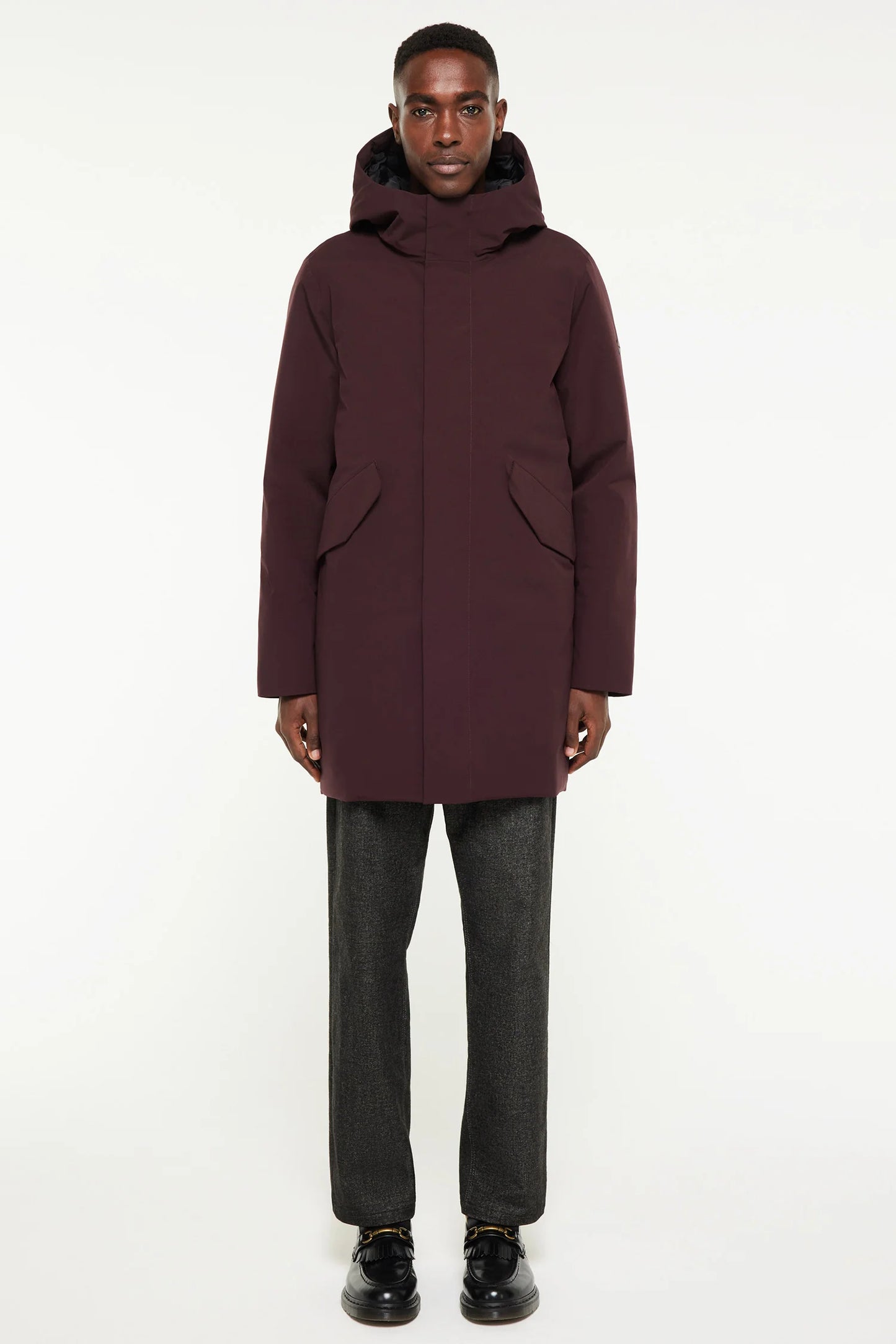 Elvine mantel Hjalmar kleur wine