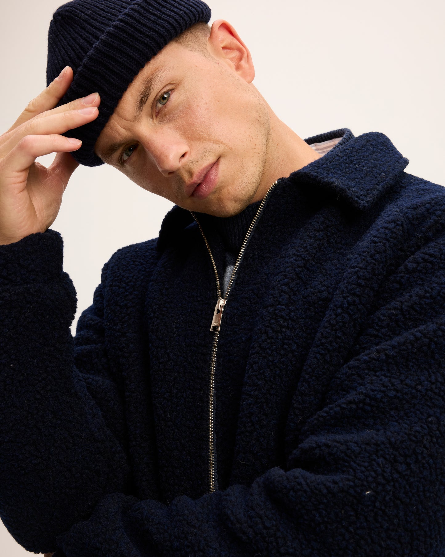 The Goodpeople vest JTEDDY kleur 7800 navy