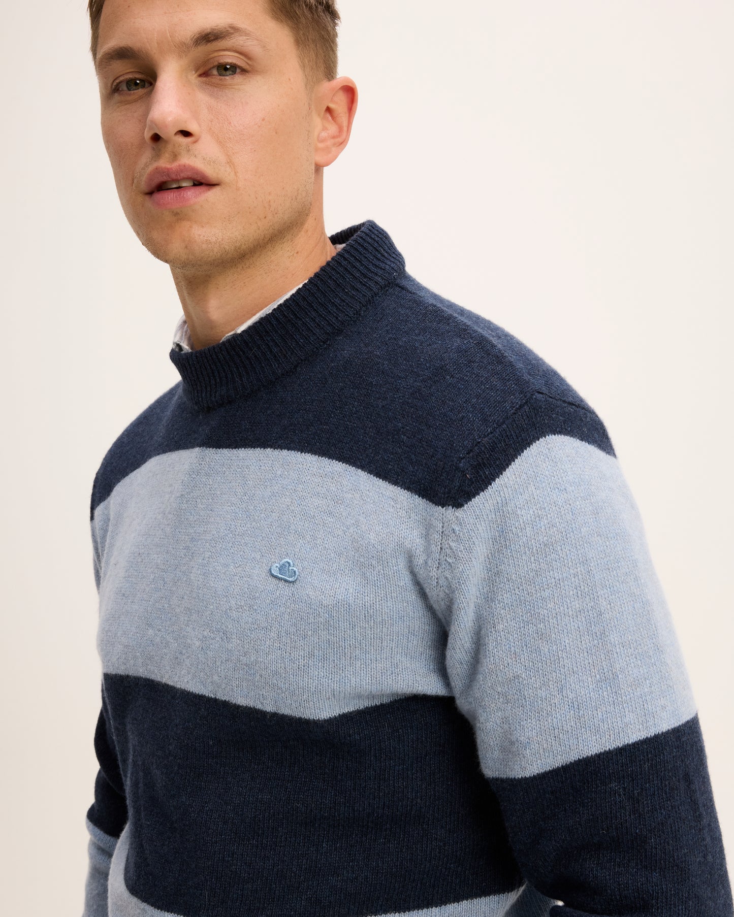 The Goodpeople trui KYLO kleur 7400 blue