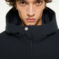 Elvine parka Letho kleur navy