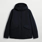Elvine parka Letho kleur navy