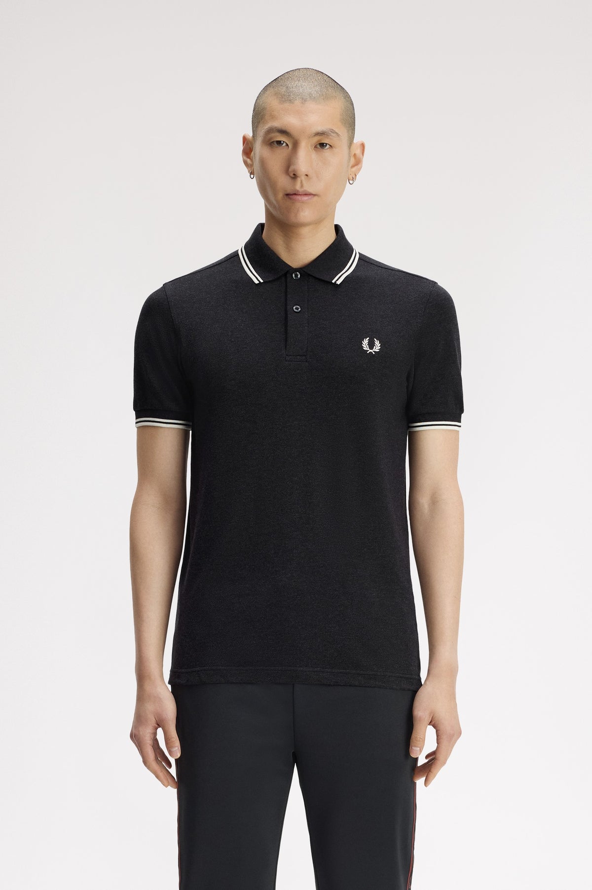 Fred Perry polo M 3600 knitted polo kleur 89C
