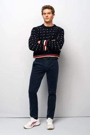 M5 broek Move 6598 kleur 18 navy