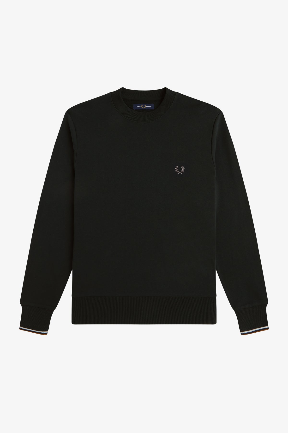 Fred Perry sweater M 7535 kleur 78c green