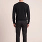 Thomas Maine trui crew neck NOS 82 TM 100 kleur 90 zwart